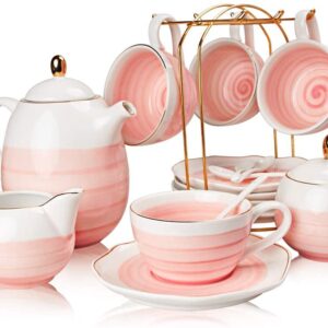 SWEEJAR Porcelain Top Quality Tea/coffee Sets, Best Party Set