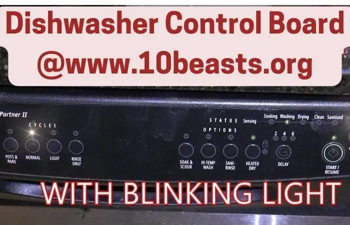 Whirlpool Dishwasher control board
