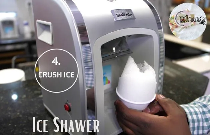 Make Soft Ice with ice shaver